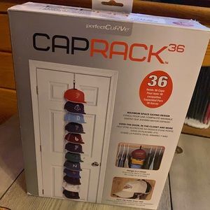 Cap Rack Hat Holder and Organizer holds 36 hats NIB